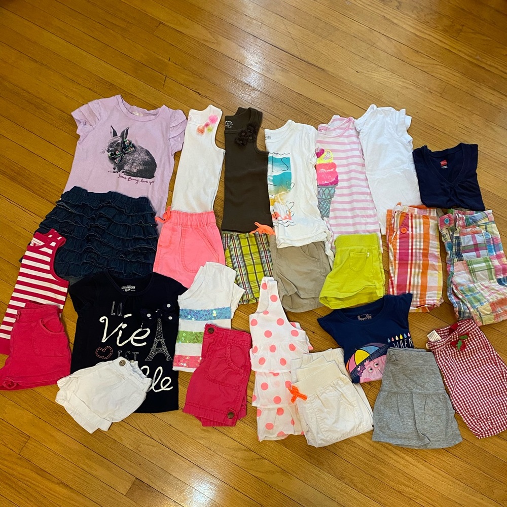 Girls Summer Lot 4/5 T